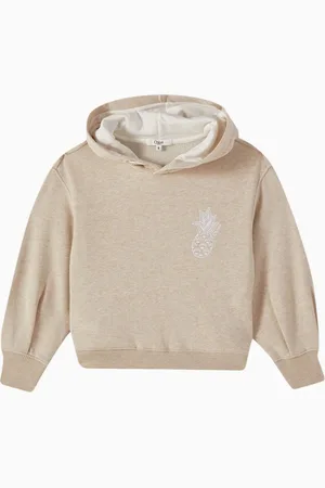 Chloé Embroidered Pineapple Hoodie