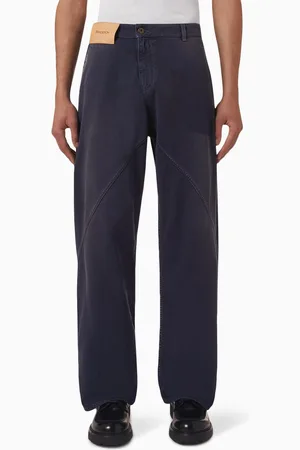 J.W.Anderson Aged Twisted Workwear Jeans in Denim