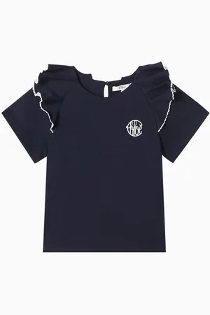 Chloé Ruffle T-shirt in Cotton