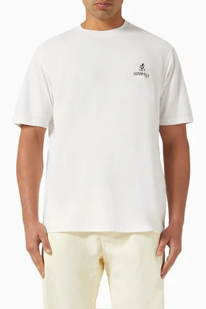 Gramicci One Point Logo T-shirt in Cotton-jersey