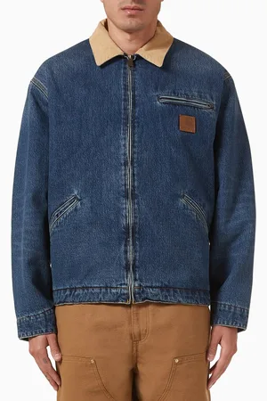 Carhartt OG Detroit Jacket in Smith Denim