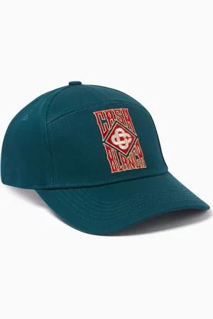 Casablanca Gothic Logo Cap in Cotton