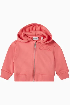 Burberry Clyde EKD Zip Hoodie in Cotton