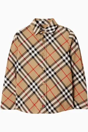 Burberry Owen Check-print Shirt in Cotton