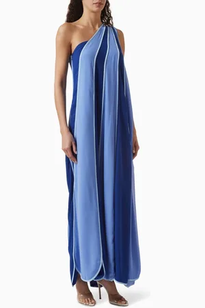 Azulu Sanriku Panelled Maxi Dress