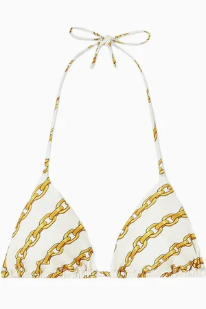 VERSACE Treasure Bikini Top