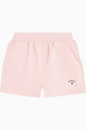 Kenzo Logo-patch Shorts in Cotton
