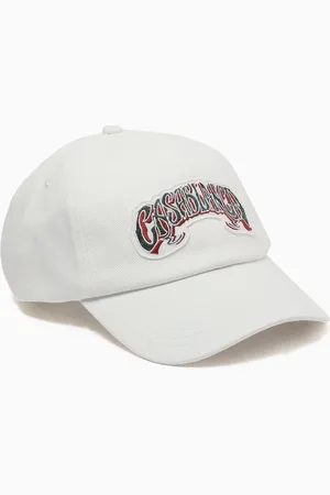 Casablanca Gothic Logo Cap in Cotton