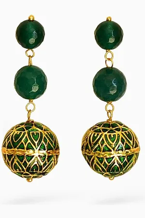 The Jewels Jar Azana Earrings in 18kt Gold-plated Sterling Silver