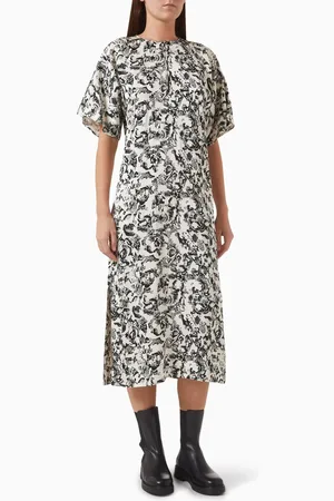 DAY Birger et Mikkelsen Hazel Printed Midi Dress in Viscose