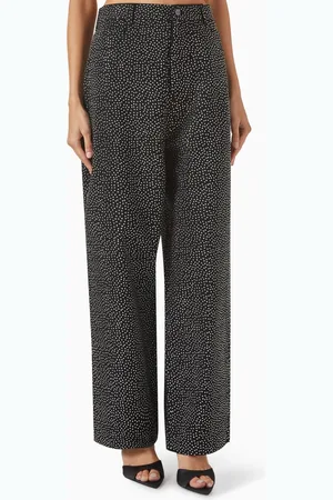 Marc Jacobs Glam Studs Low-waisted Jeans in Denim