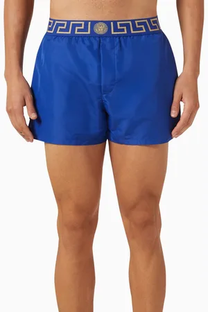 VERSACE Greca Border Swim Shorts