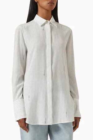 BLUMARINE Pinstripe Shirt