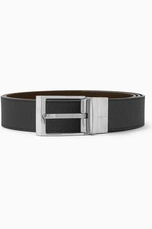 Bally Shiff Reversible Belt in Grained Leather