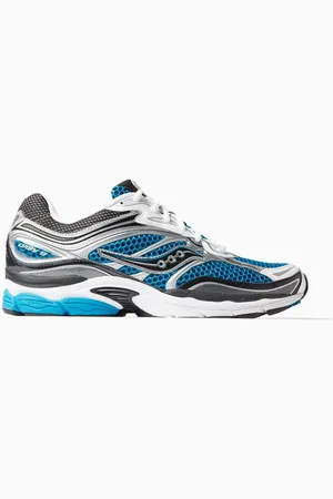 Saucony Progrid Omni 9 Sneakers in Mesh & Leather