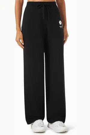 Kenzo Boke 2.0 Embroidered Pants in Wool-blend