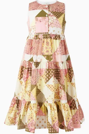 Etro Flared Midi Dress in Cotton