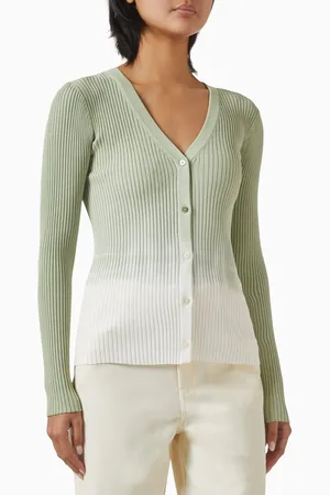 Staud Cargo Rib Sweater in Viscose-blend