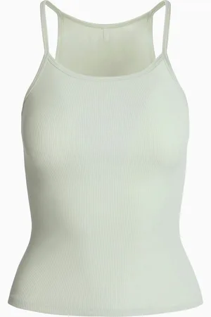 SKIMS Cotton Rib Long Cami Top