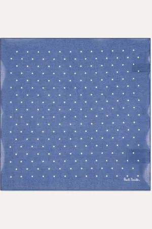 Paul Smith Polka-dot Pocket Square in Cotton