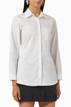 NAFSIKA SKOURTI Alif Shirt in Cotton Poplin