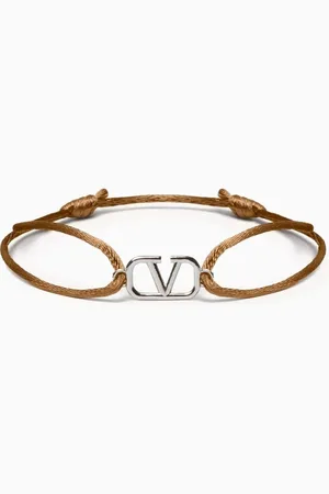 VALENTINO GARAVANI VLogo Signature Bracelet in Cotton