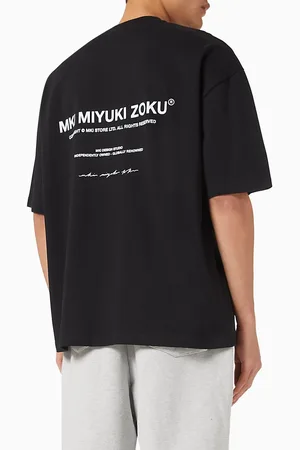 Mki Miyuki-Zoku Design Studio T-shirt in Cotton