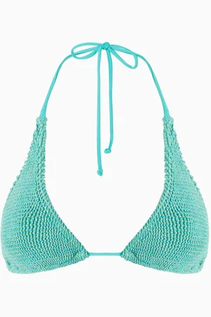 Bond Eye Sofie Triangle Bikini Top in The Authentic Crinkle™