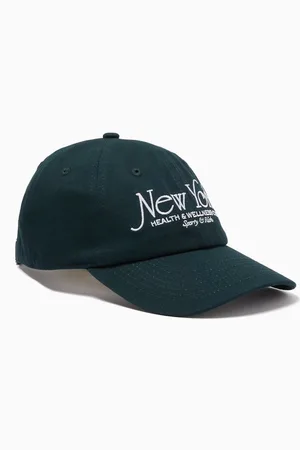 Sporty & Rich New York 94 Baseball Cap in Cotton-canvas