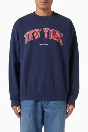 Sporty & Rich New York Ivy Sweatshirt in Cotton
