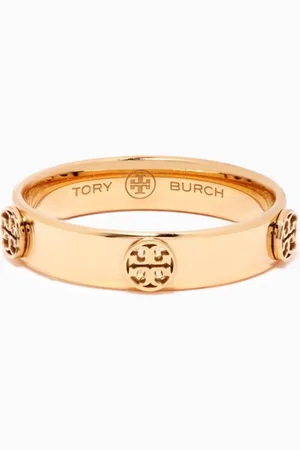 Tory Burch Miller Stud Ring in 18kt -plated Brass