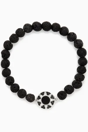 L´Atelier Ibiza Diamond Bracelet in Sterling Silver