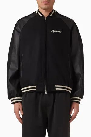 Represent Raglan Varsity Jacket in Wool Blend