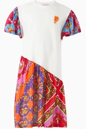 Emilio Pucci Abstract Print Dress in Jersey