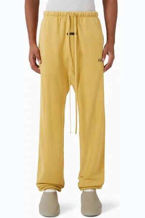 FEAR OF GOD Logo Sweatpants in Core Fleece