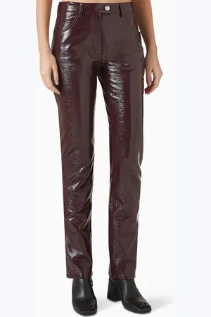 Courrèges Reedition Pants in Vinyl