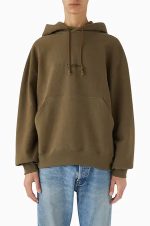 Saint Laurent Hoodie in Cotton Fleece