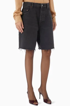 Saint Laurent Bermuda Shorts in Denim