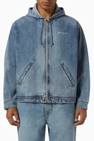This Is Never That Washed Carpenter Jacket in Denim
