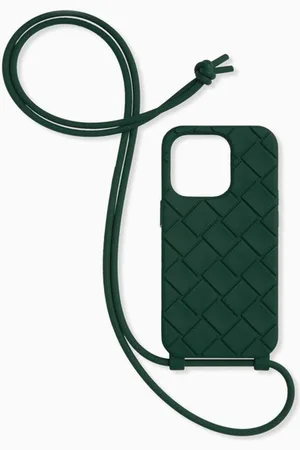 Bottega Veneta IPhone 14 Pro Strap Phone Case in Silicone