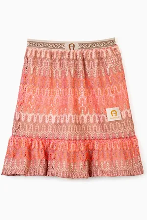 Aigner Ruffle Skirt in Polyester