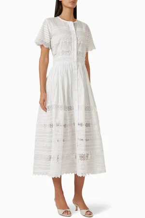 Waimari Camila Midi Dress in Cotton