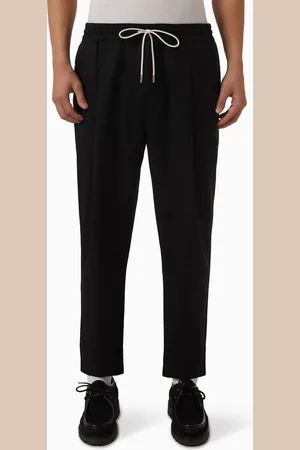 Drôle de Monsieur Le Pantalon Cropped Pants in Wool-blend