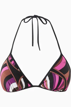 Puccini Iride-print Bikini Top