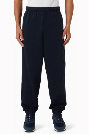 Emporio Armani EA7 Logo Sweatpants in Cotton