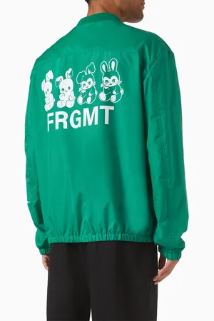 Moncler X FRGMT Ostria Bomber Jacket in Coated Nylon