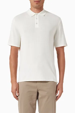 RAG&BONE Harvey Polo T-shirt in Cotton-knit