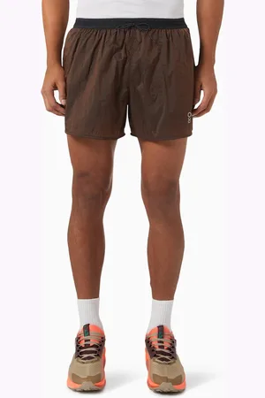 OVER OVER Logo Track Shorts in Nylon
