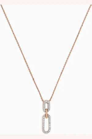 Damas Lync Chain Diamond Necklace in 18kt