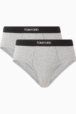 Tom Ford Logo Briefs in Stretch Cotton, Set of 2